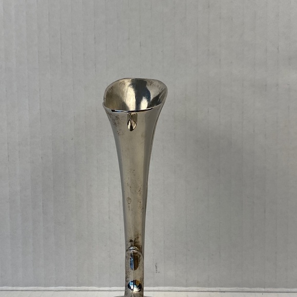 VASE Bud vase posy holder silver tone flower unique - Picture 5 of 13